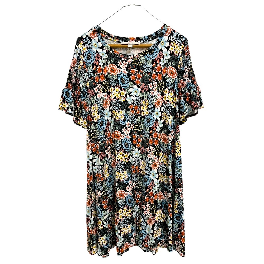 Loft floral dress size medium